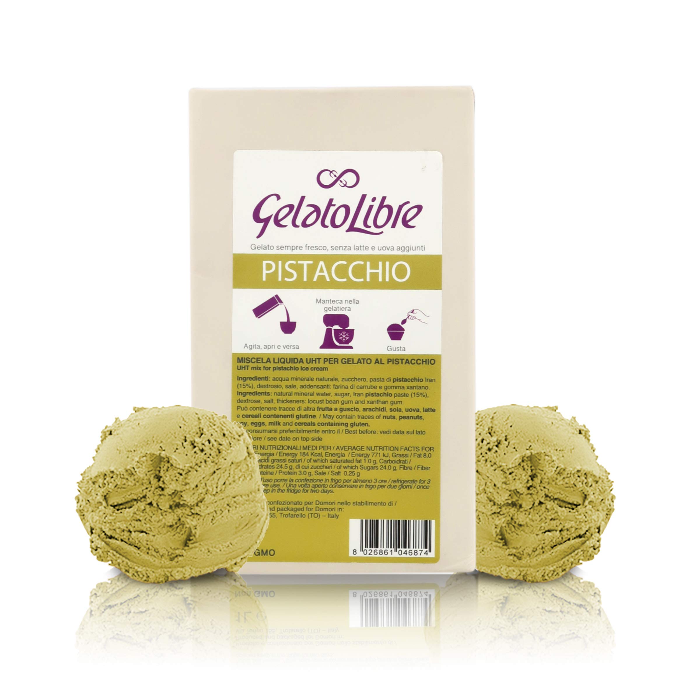 domori-gelato-libre-pistacchio-vegano-preparato-brick-1-litro image 1