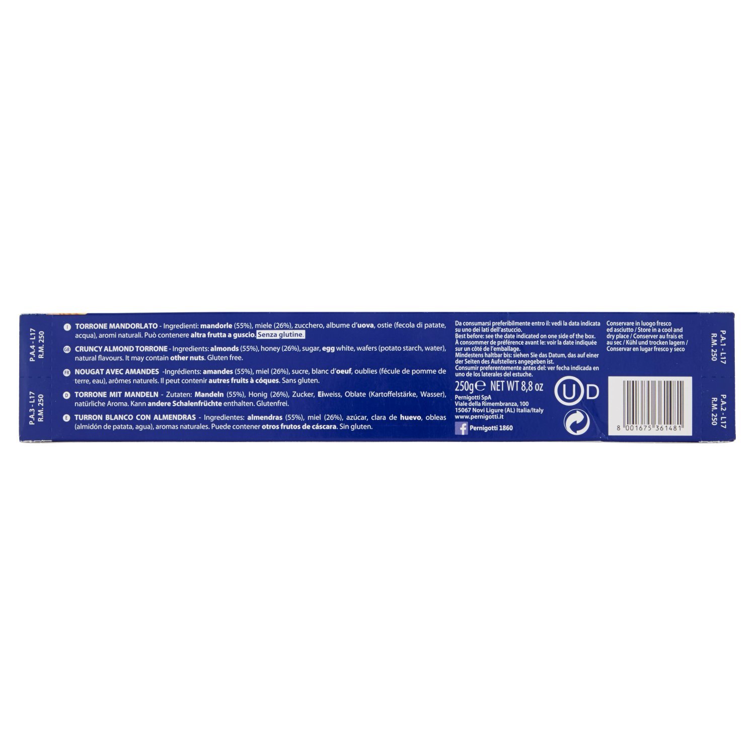 pernigotti-torrone-rustego-gold-250-g-mandorlato-premium-con-55-mandorle-e-26-mi image 3