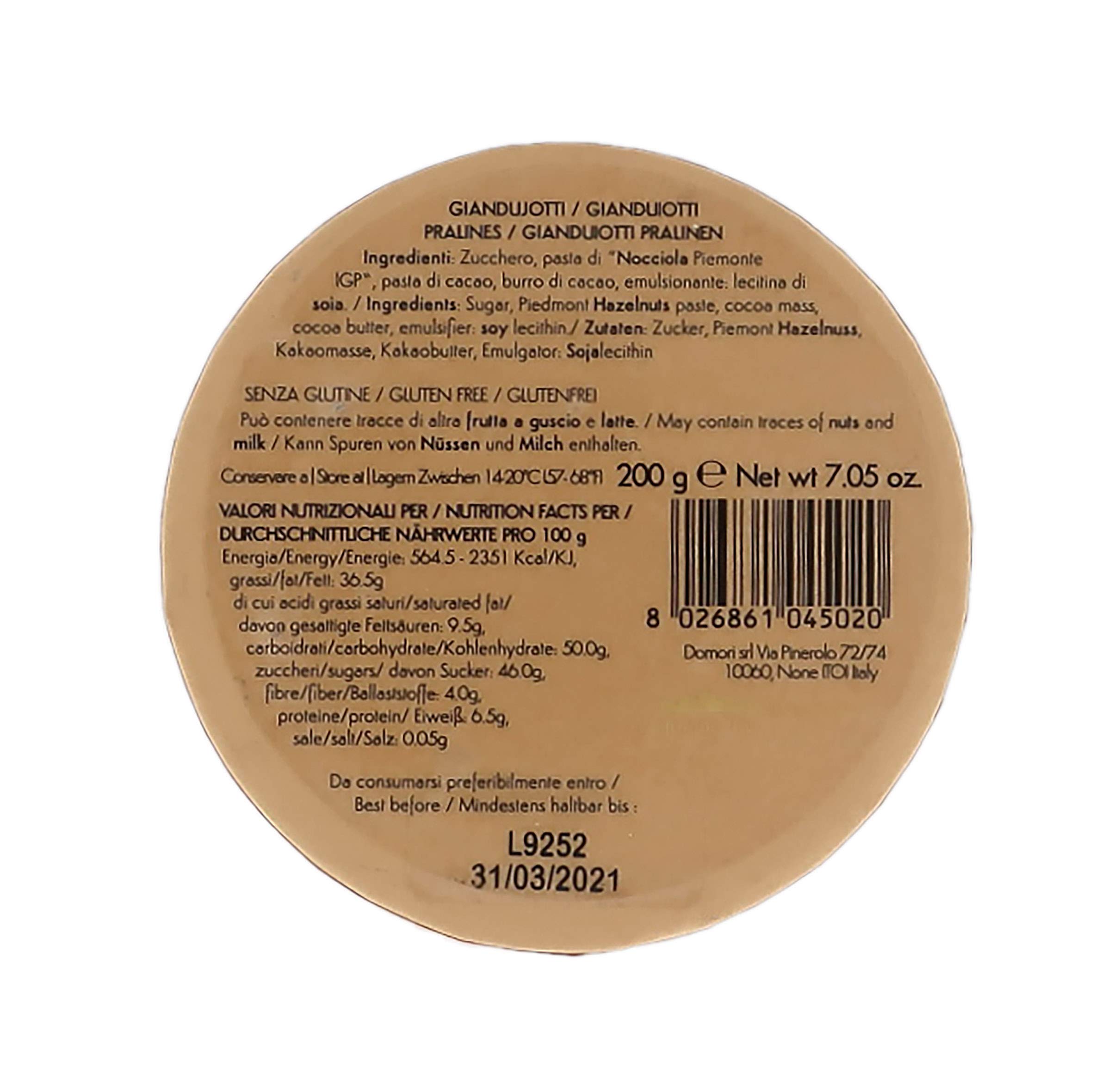 domori-gianduiotti-classici-in-cofanetto-cilindrico-200g image 4