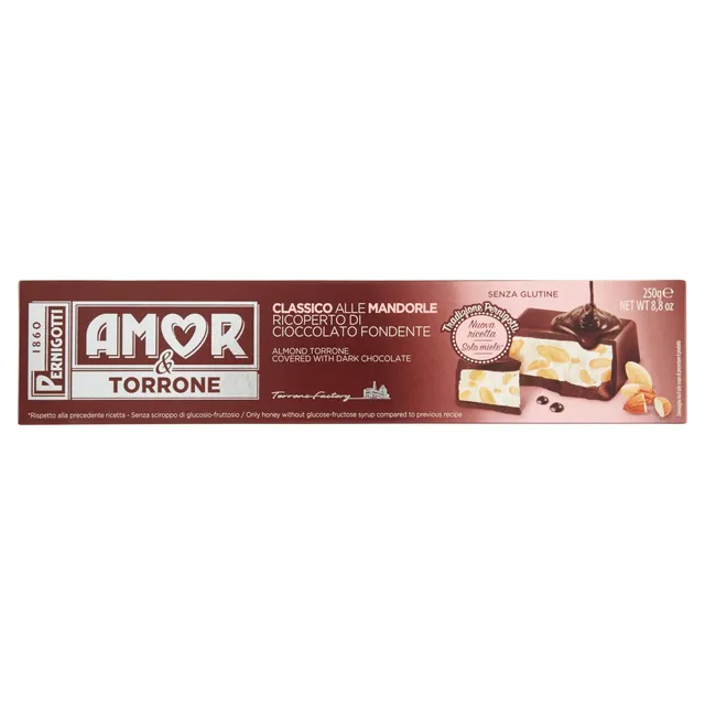 pernigotti-torrone-amor-classico-fondente-250-gr image 1