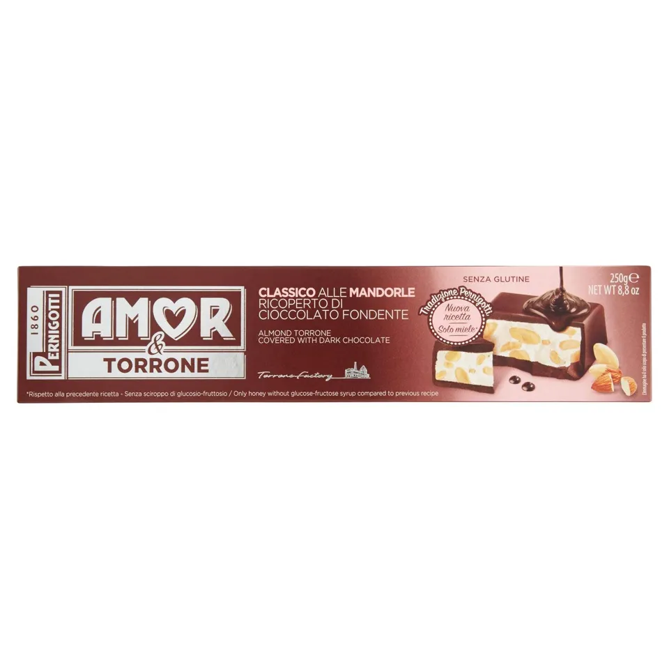 pernigotti-torrone-amor-classico-fondente-250-gr image 1