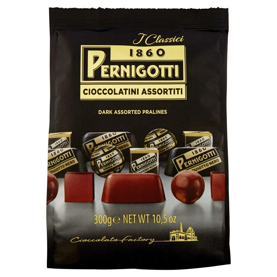 pernigotti-praline-assortite-cioccolato-gianduia-fondente-extra-300-g image 1