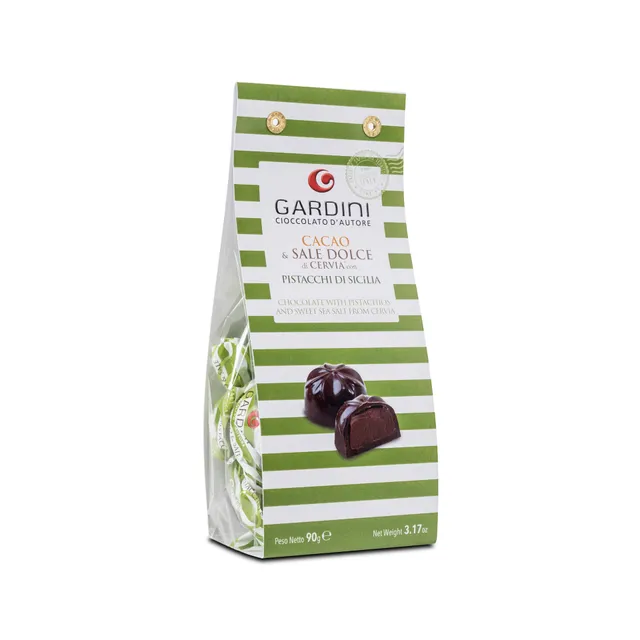gardini-praline-cacao-sale-pistacchio-sale-dolce-di-cervia-9-pezzi image 1