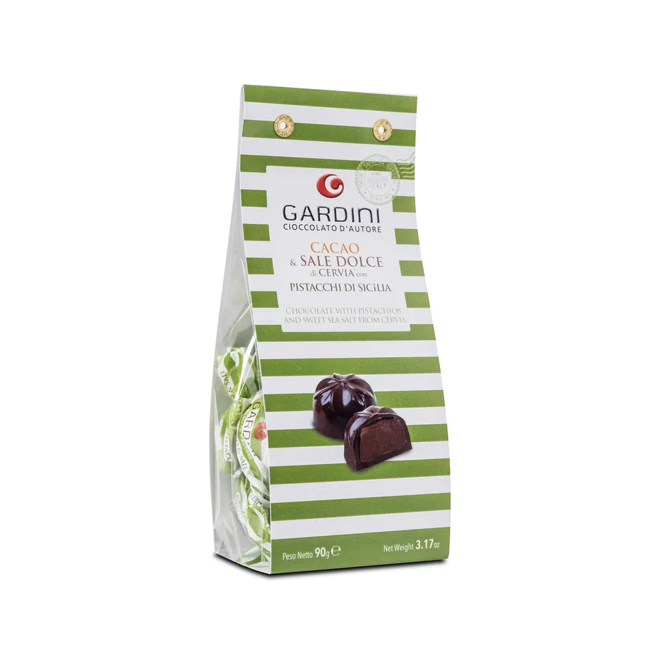 gardini-praline-cacao-sale-pistacchio-sale-dolce-di-cervia-9-pezzi image 1