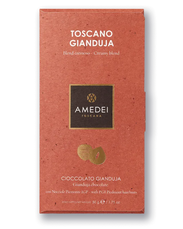 amedei-toscano-gianduja-tavoletta-con-nocciole-piemonte-igp image 1