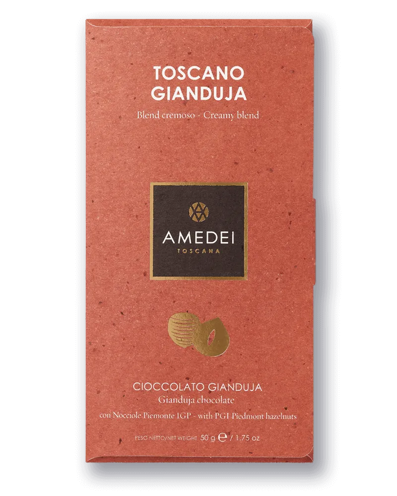amedei-toscano-gianduja-tavoletta-con-nocciole-piemonte-igp image 1