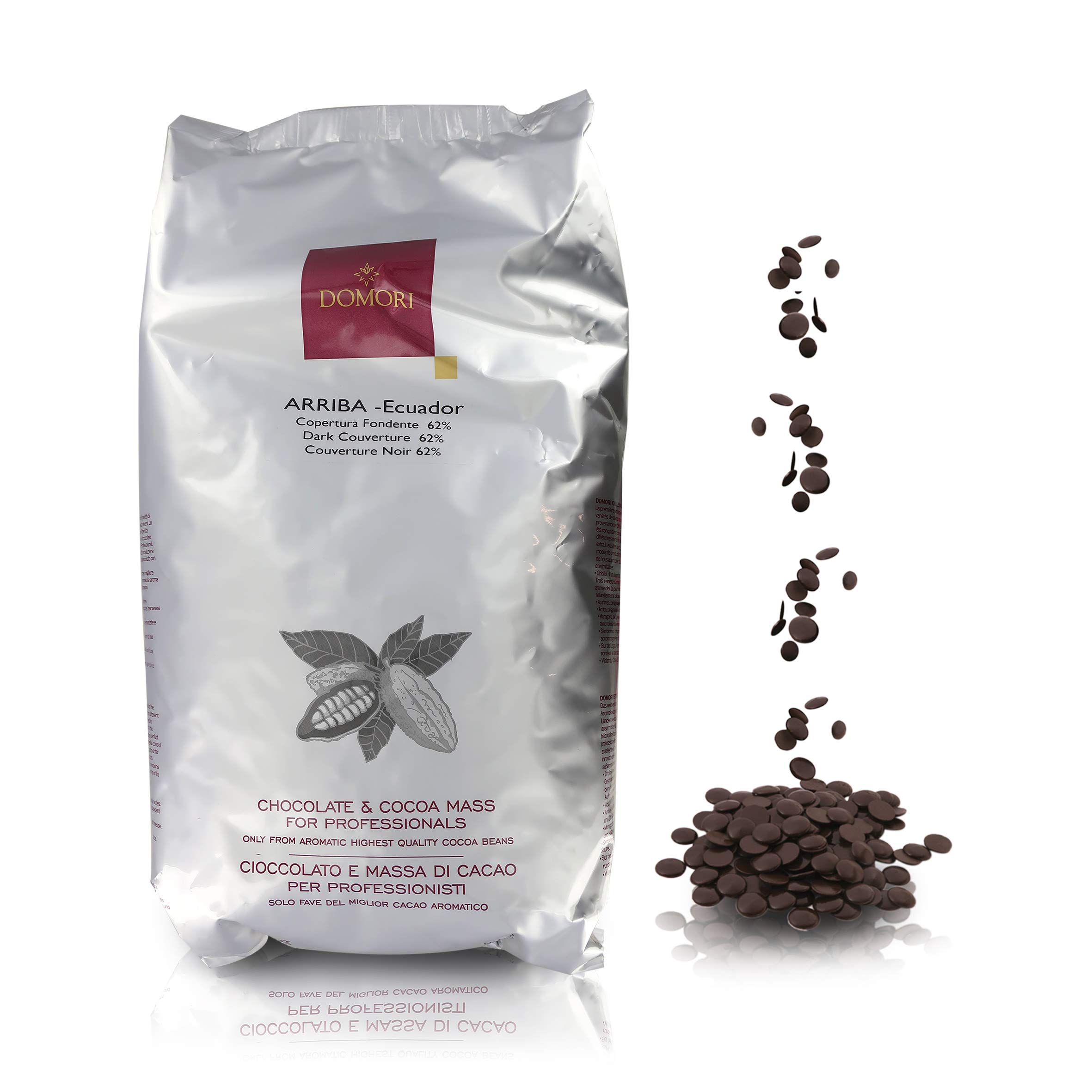 domori-arriba-pastiglie-cioccolato-fondente-62-5-kg image 1