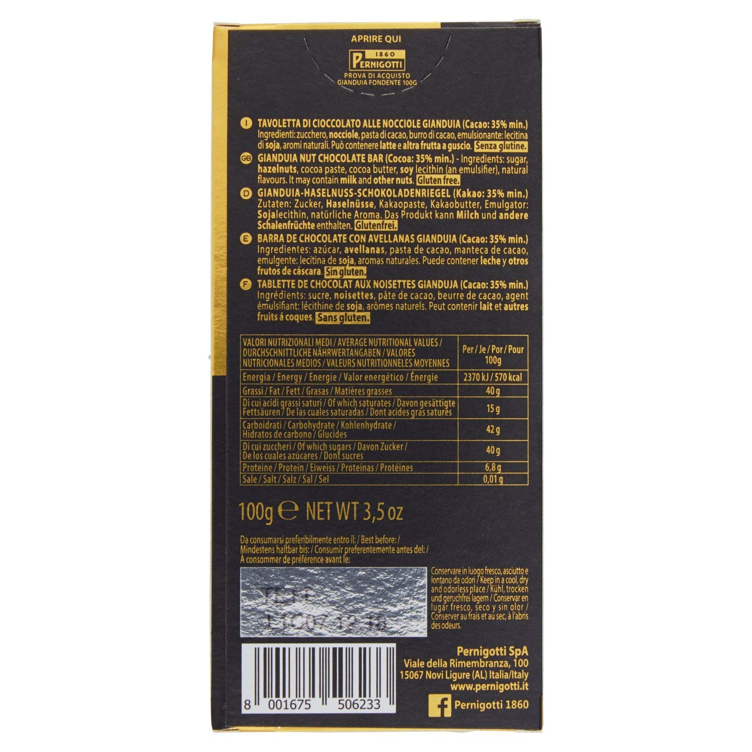 pernigotti-tavoletta-gianduia-nero-fondente-100-g image 4