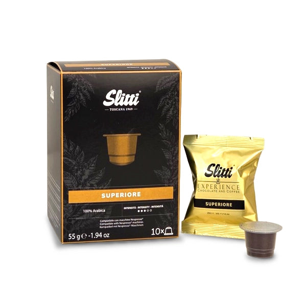 slitti-capsule-superiore-pura-arabica-100-10-capsule-nespresso image 1