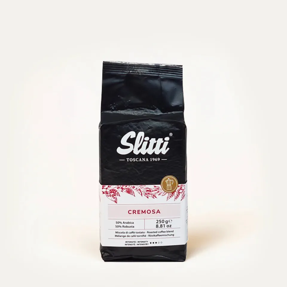 slitti-cremosa-miscela-caff-250-g-arabica-e-robusta-moka-espresso image 1