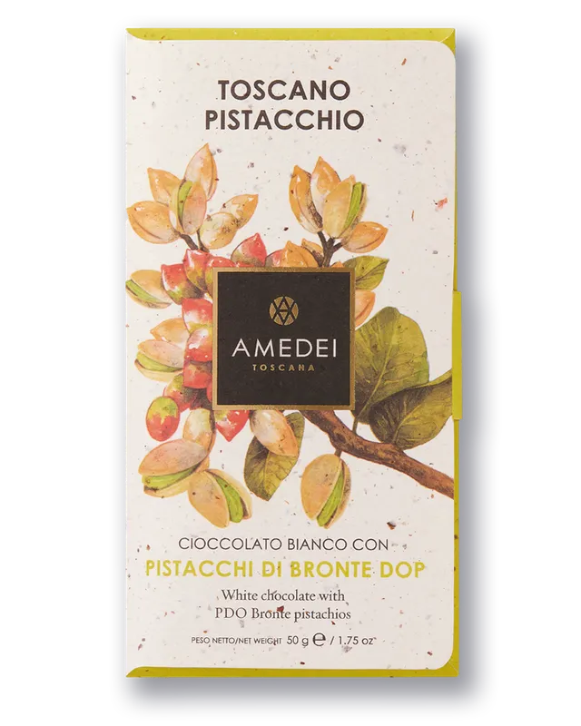 amedei-toscano-pistacchio-tavoletta-cioccolato-bianco image 1