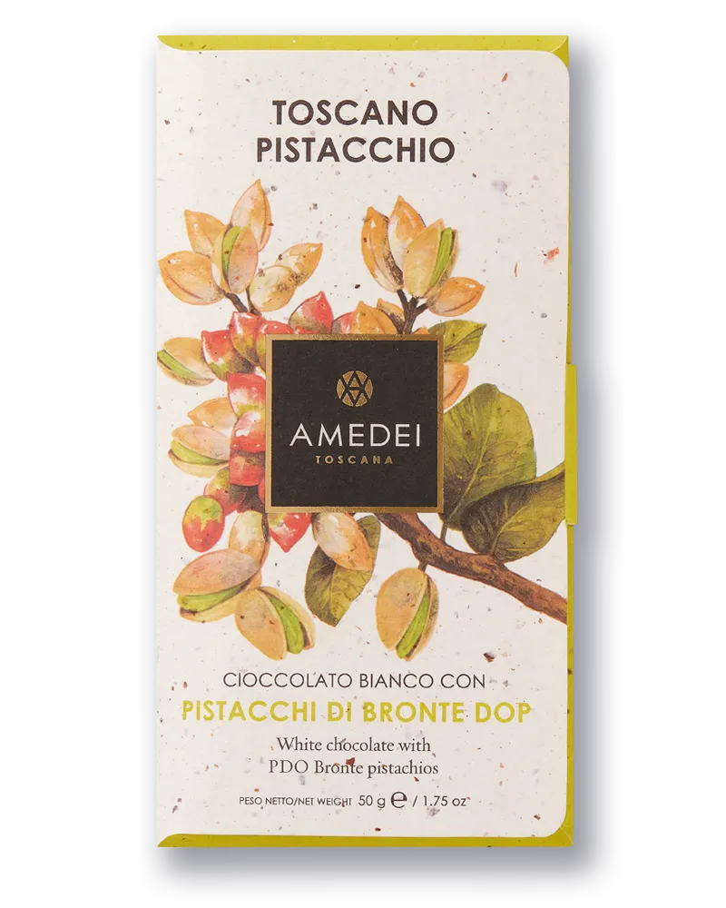 amedei-toscano-pistacchio-tavoletta-cioccolato-bianco image 1