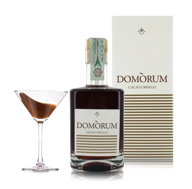 domori-domorum-acquavite-infusa-con-cacao-criollo-liquore-al-cacao-500-ml image 1
