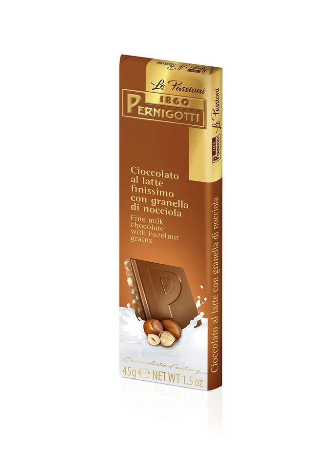 pernigotti-barretta-cioccolato-al-latte-con-granella-di-nocciola-24-x-45-g image 1