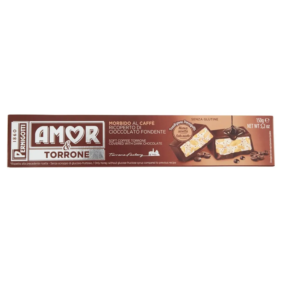 pernigotti-amor-caff-torrone-morbido-al-caff-con-fondente-150-g image 1