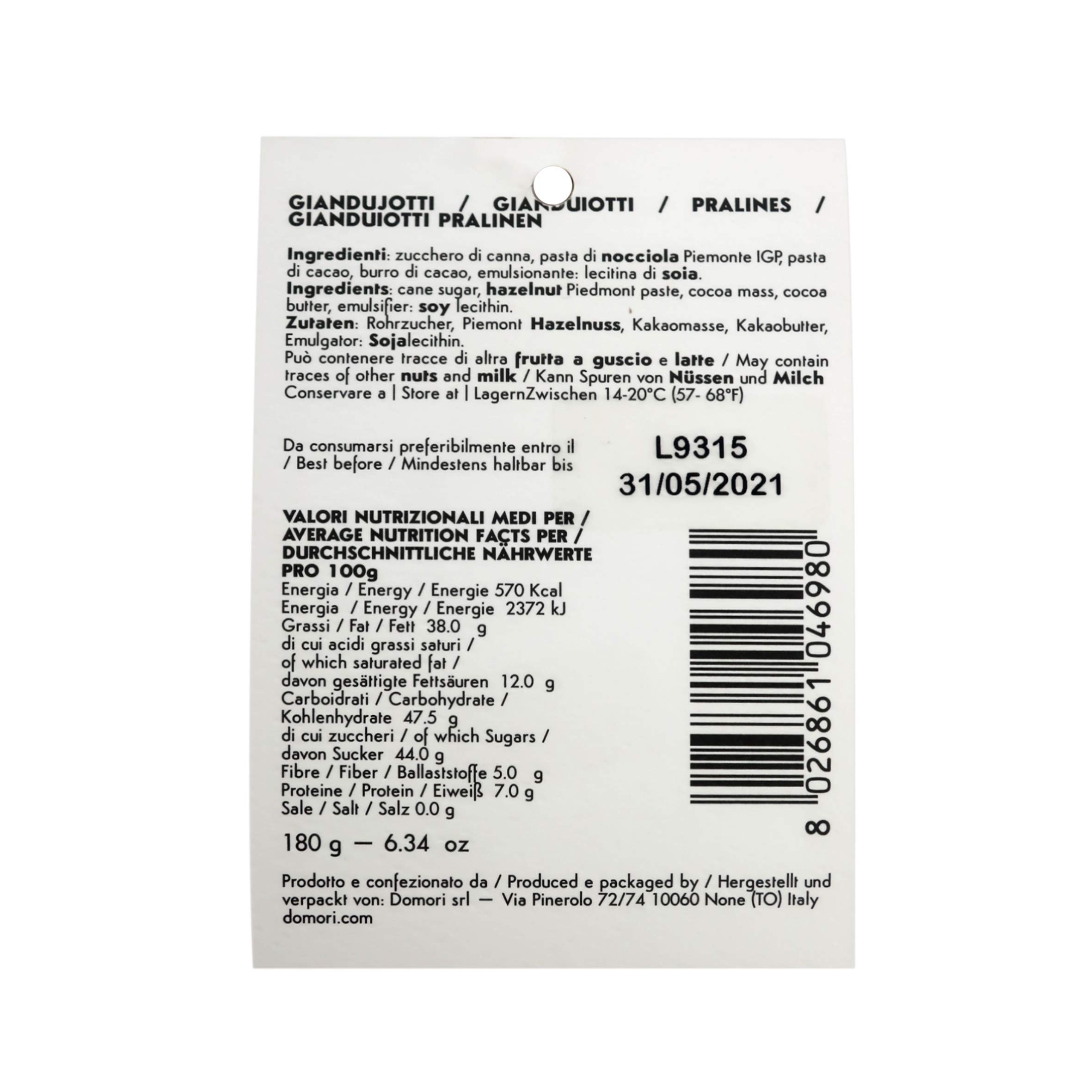 domori-gianduiotti-in-pochette-di-carta-180-g image 2