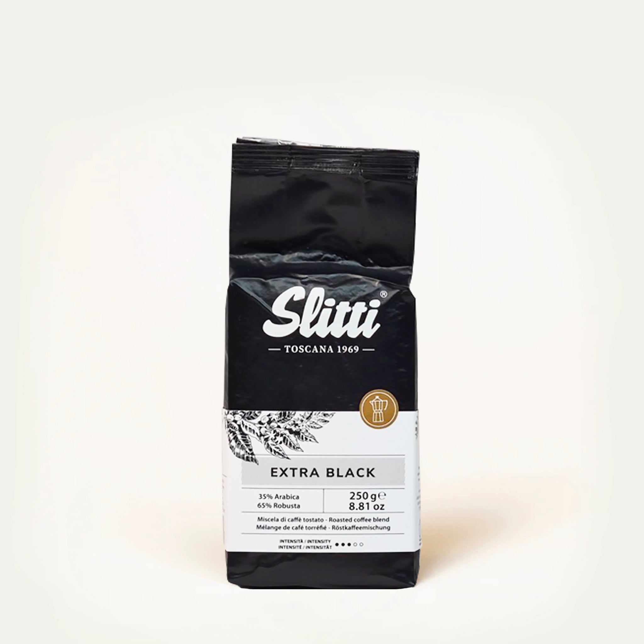 slitti-extra-black-miscela-di-caff-250g-per-moka-ed-espresso image 1