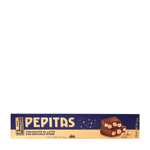 pernigotti-torrone-pepitas-al-latte-con-nocciole-intere-12-x-250-g image 1