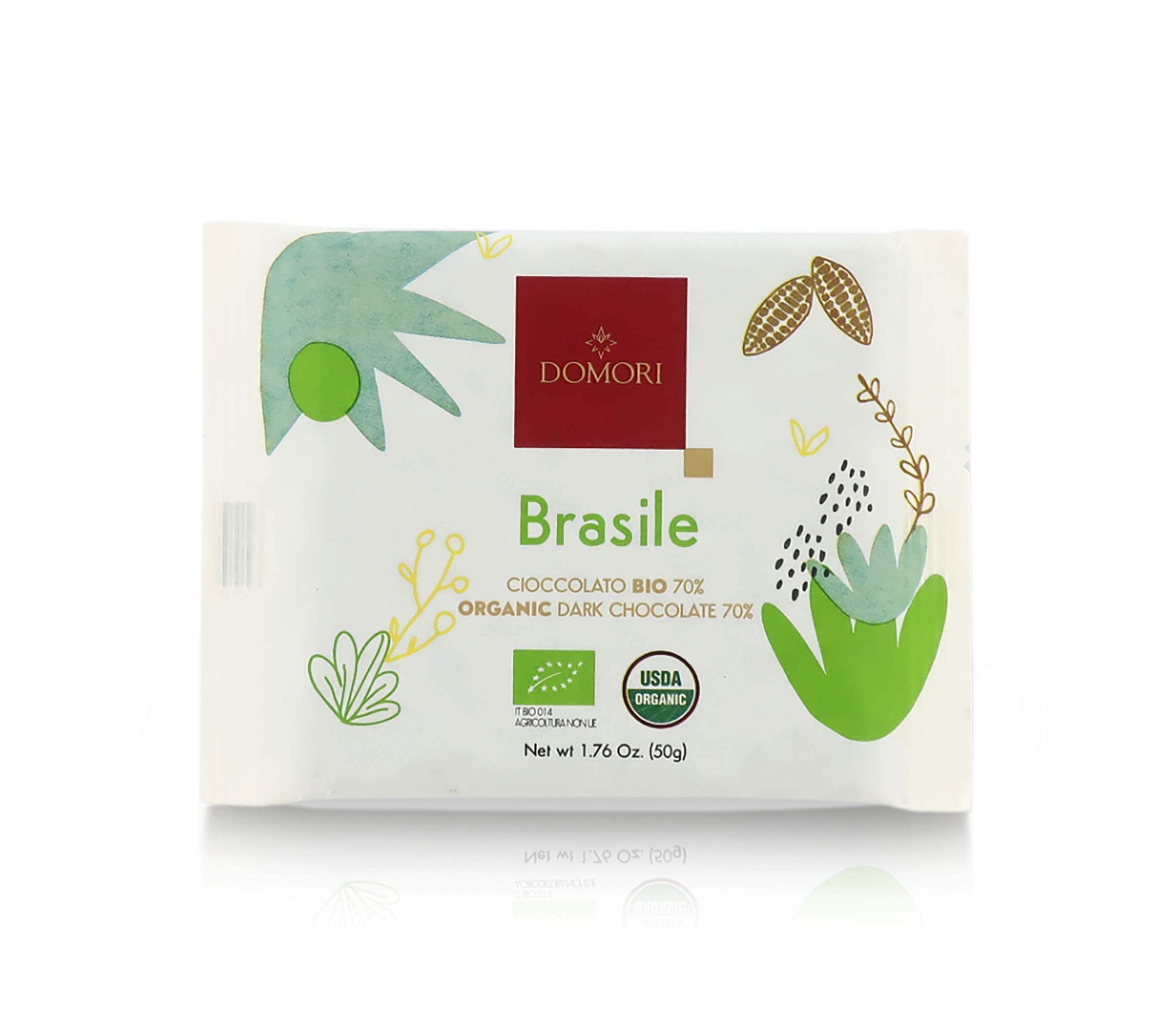 domori-le-origini-tavoletta-cioccolato-fondente-brasile-70-12x50g image 2