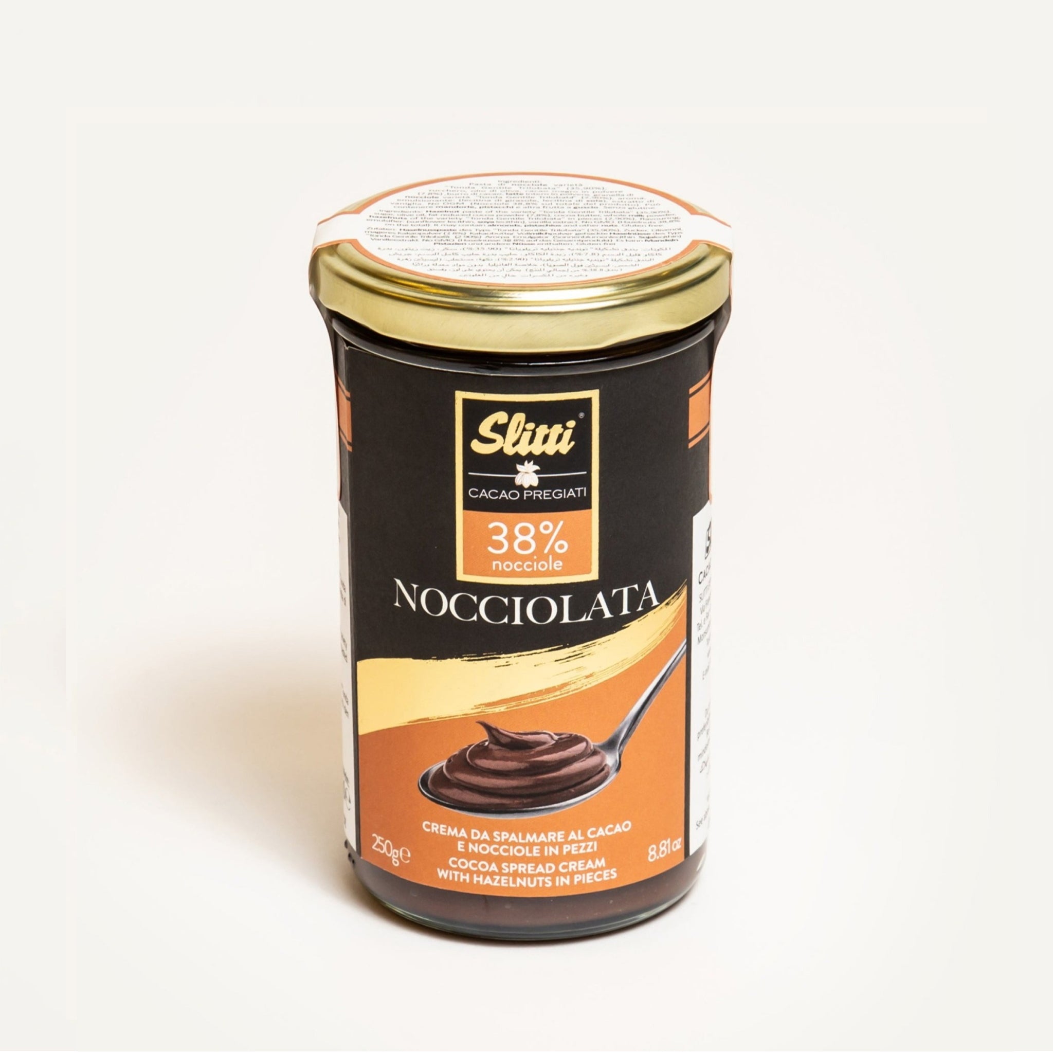 slitti-nocciolata-crema-da-spalmare-cacao-e-nocciole-38-con-granella image 1