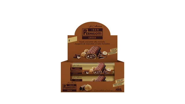 pernigotti-snack-crock-wafer-al-latte-e-nocciola-20-x-33g image 1
