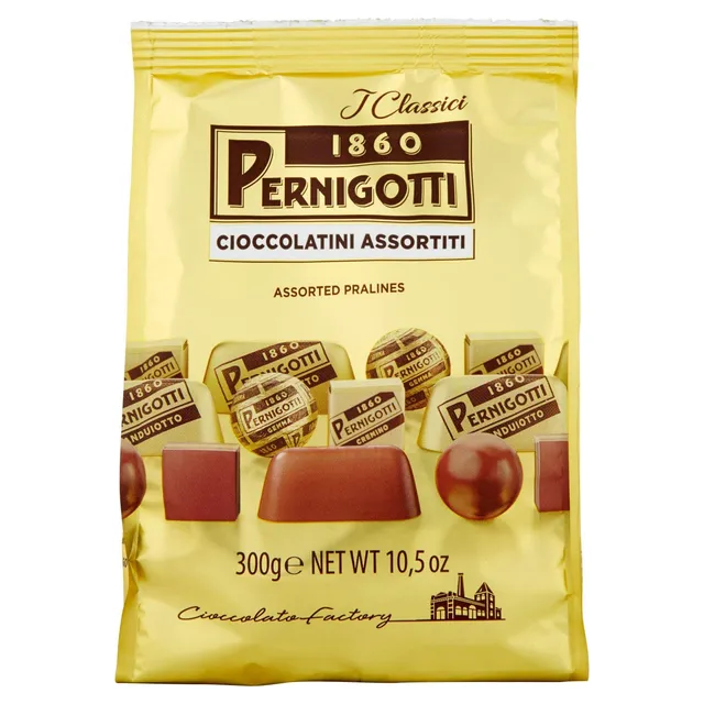 pernigotti-praline-cioccolatini-assortiti-gianduiotto-cremino-gemma-300g image 1