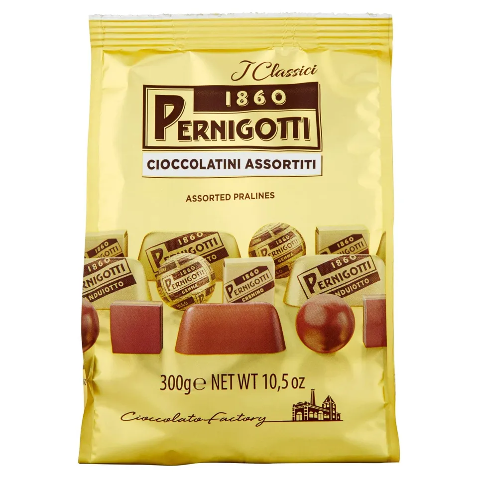 pernigotti-praline-cioccolatini-assortiti-gianduiotto-cremino-gemma-300g image 1