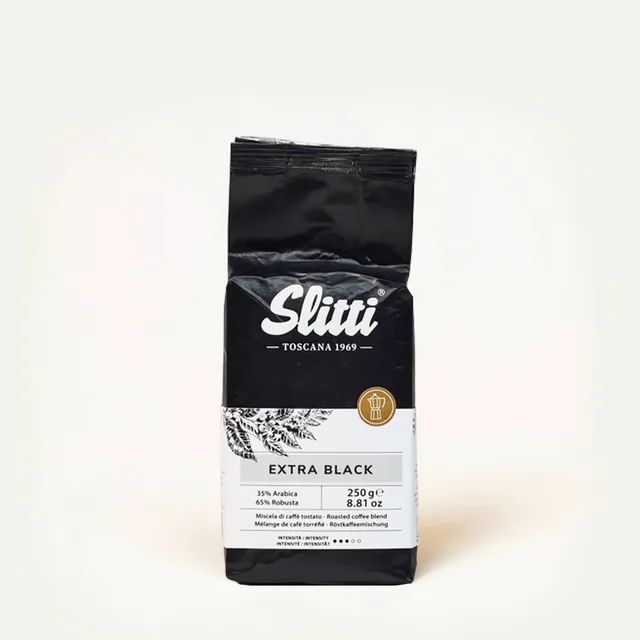 slitti-extra-black-miscela-di-caff-250g-per-moka-ed-espresso image 1