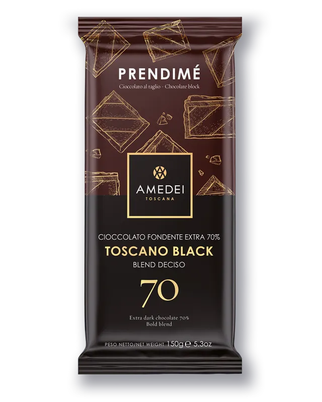 amedei-prendim-toscano-black-70-tavoletta-fondente-150g image 1