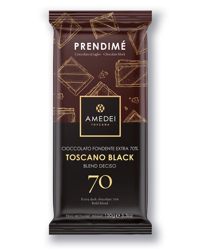 amedei-prendim-toscano-black-70-tavoletta-fondente-150g image 1