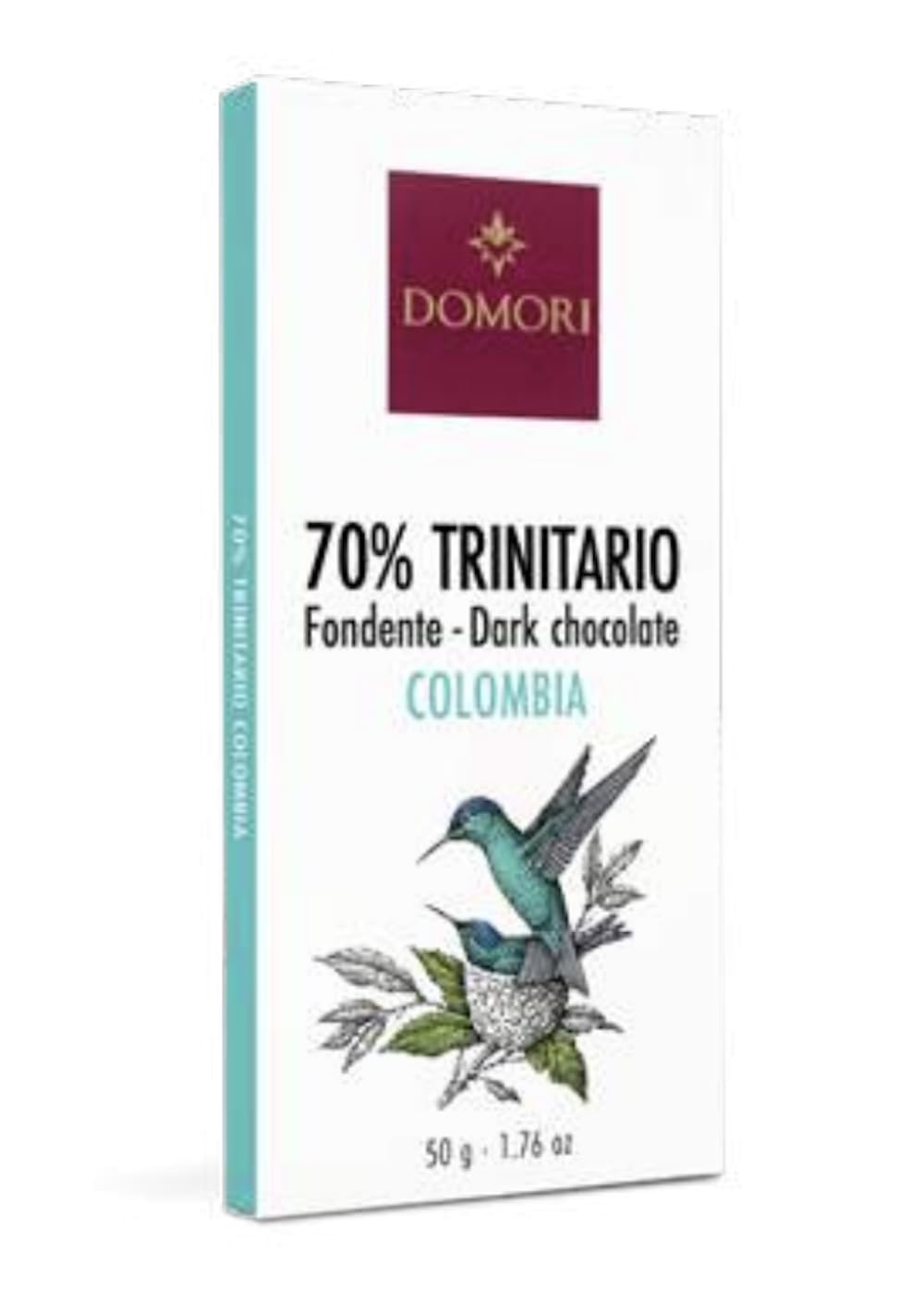 domori-tavoletta-cioccolato-fondente-trinitario-70-colombia-50-g image 1