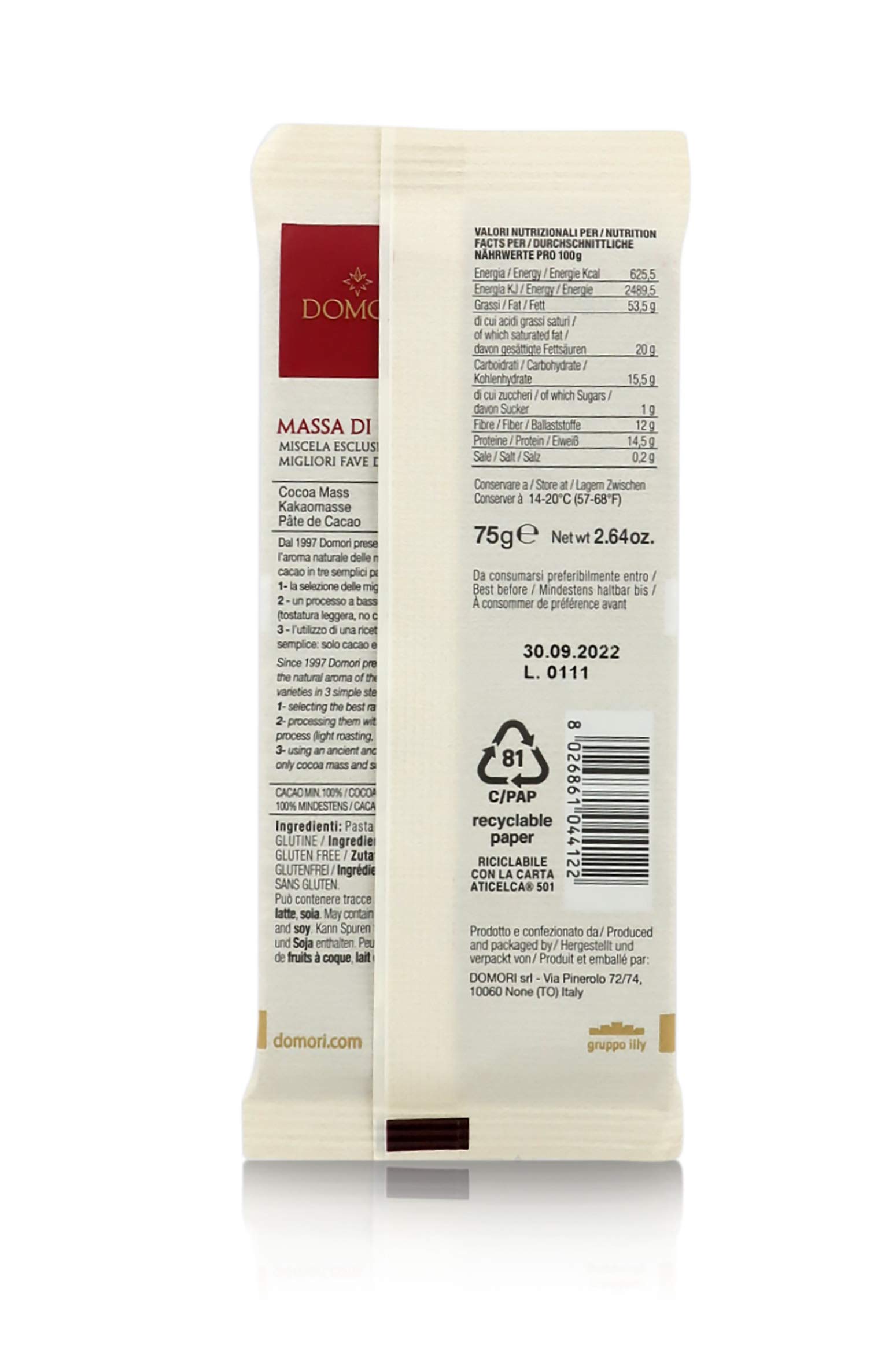 domori-massa-di-cacao-100-tavolette-cioccolato-fondente-extra-12-x-75g-900g image 4