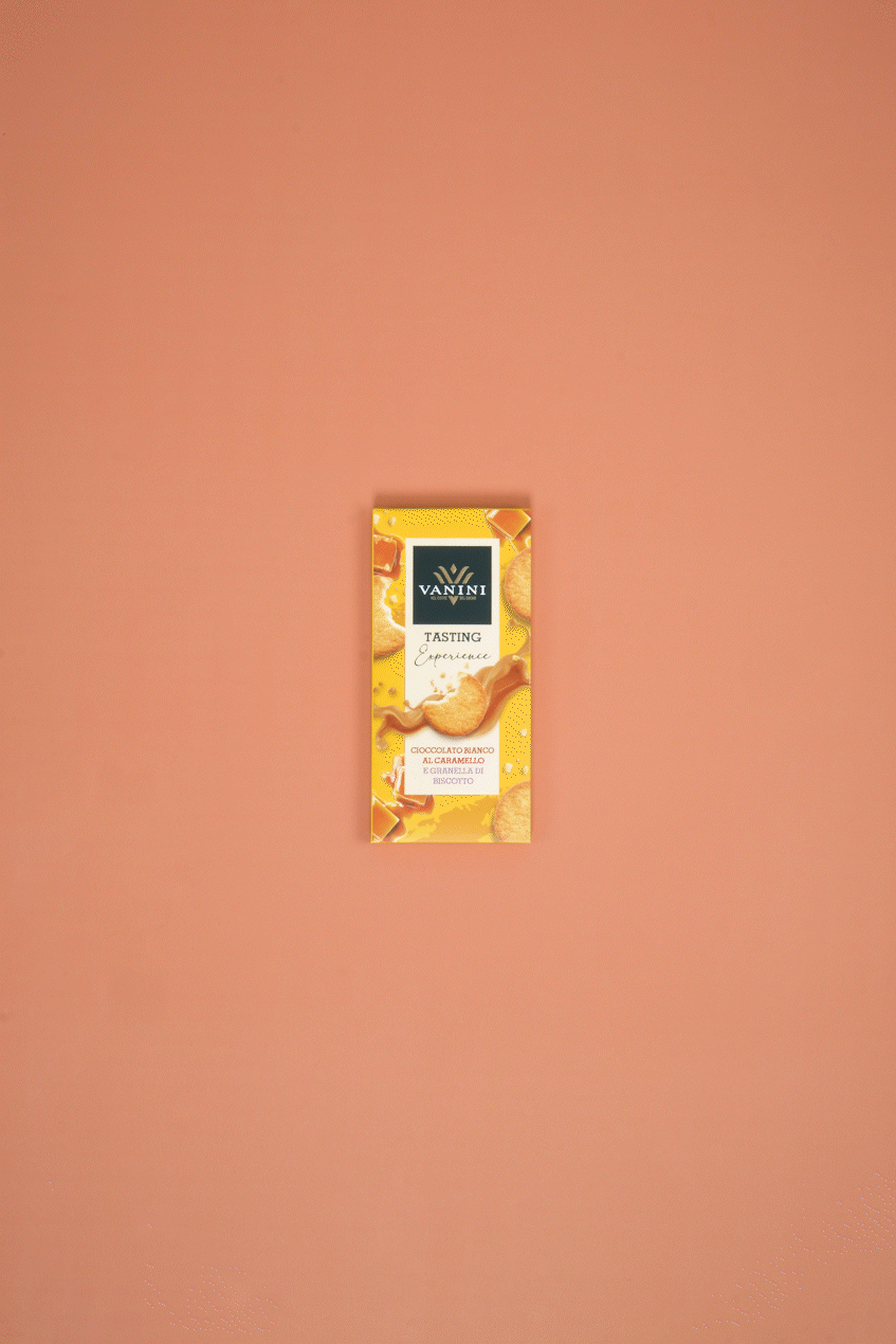 vanini-tasting-experience-tavoletta-cioccolato-al-caramello-con-granella-di-bisc image 2