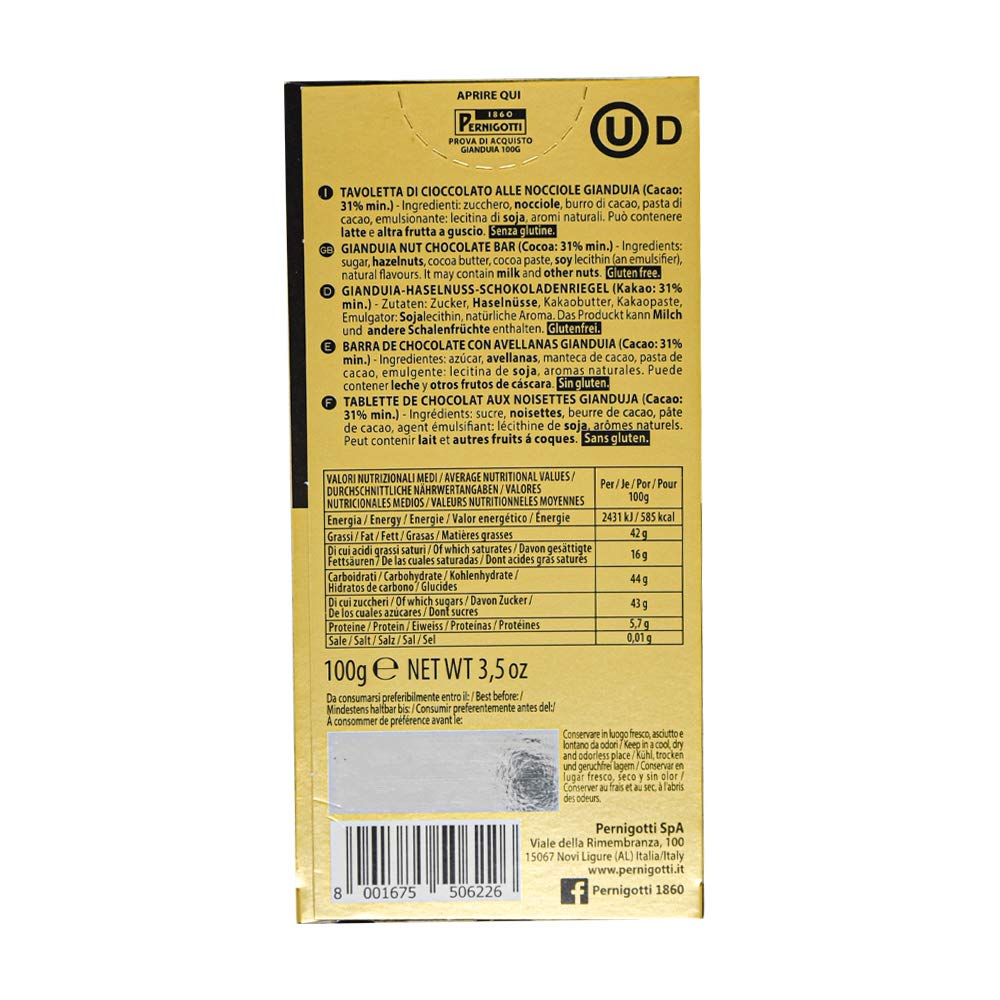 pernigotti-tavoletta-gianduia-classico-cioccolato-gianduia-24-x-100-g-2-4-kg image 2
