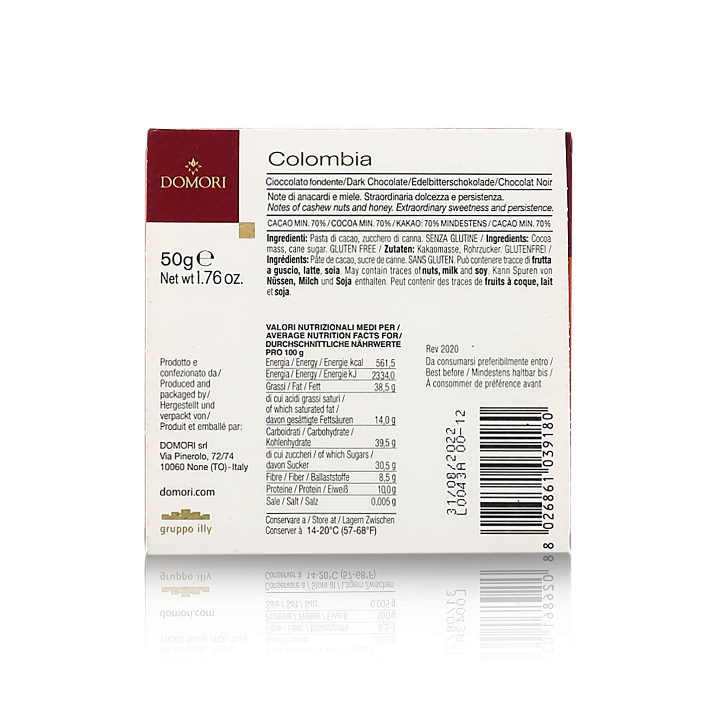 domori-le-origini-tavolette-cioccolato-fondente-colombia-teyuna-trinitario-70-12 image 2