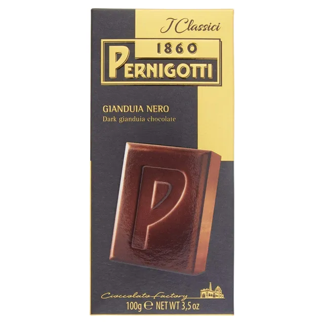 pernigotti-tavoletta-gianduia-nero-fondente-100-g image 1
