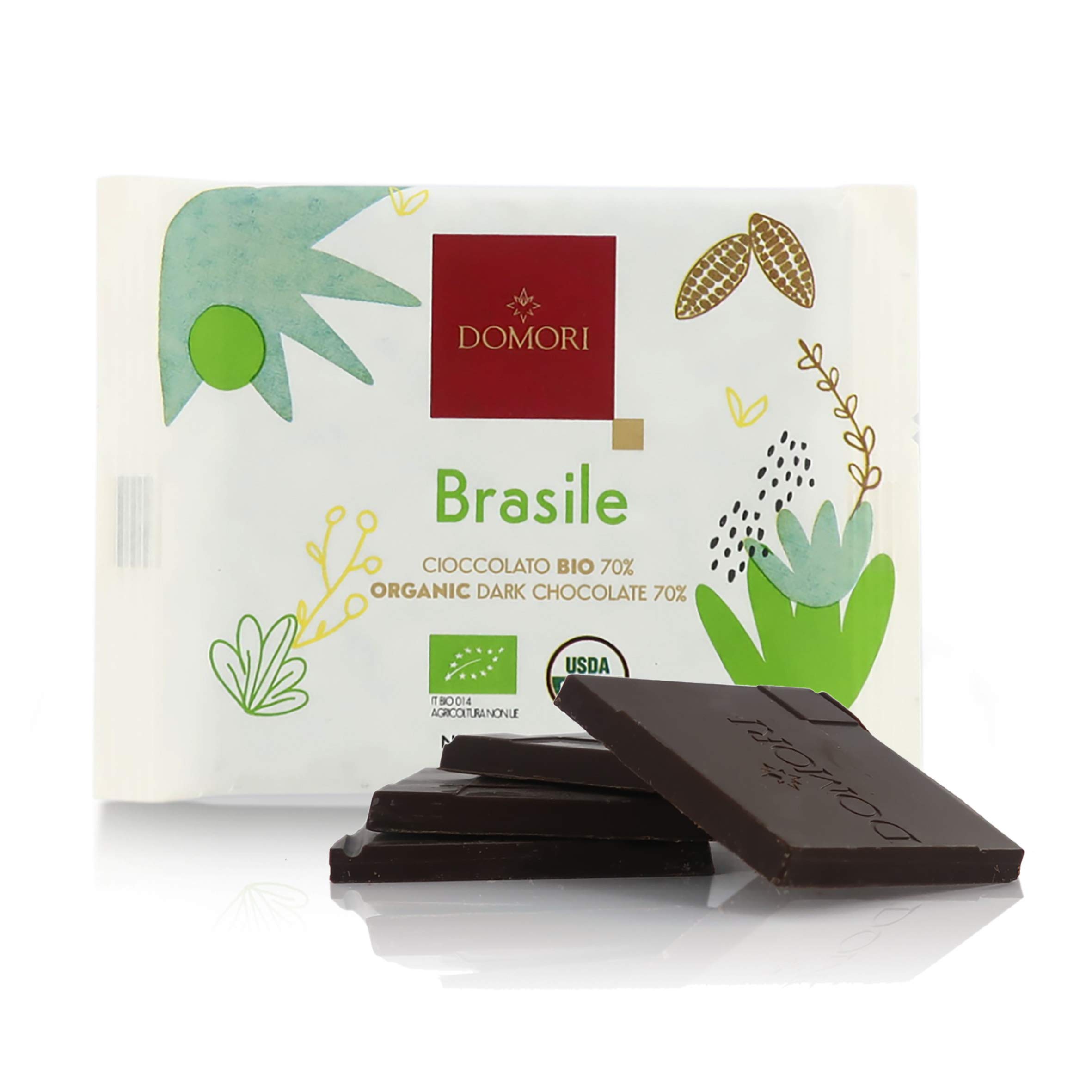 domori-le-origini-tavoletta-cioccolato-fondente-brasile-70-12x50g image 1