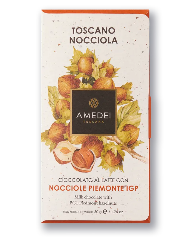 amedei-toscano-nocciola-tavoletta-cioccolato-al-latte-con-nocciole-piemonte-igp image 1