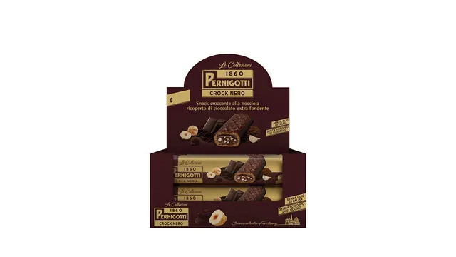 pernigotti-snack-crock-nero-wafer-fondente-nocciola-20-x-33-g image 1