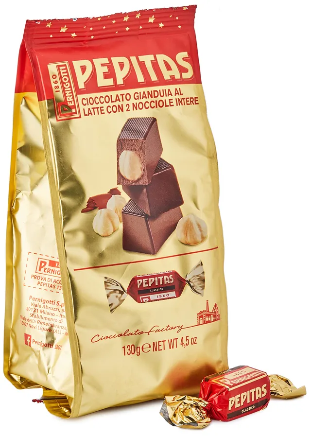 pernigotti-pepitas-classici-torroncini-al-cioccolato-gianduia-al-latte-con-nocci image 1