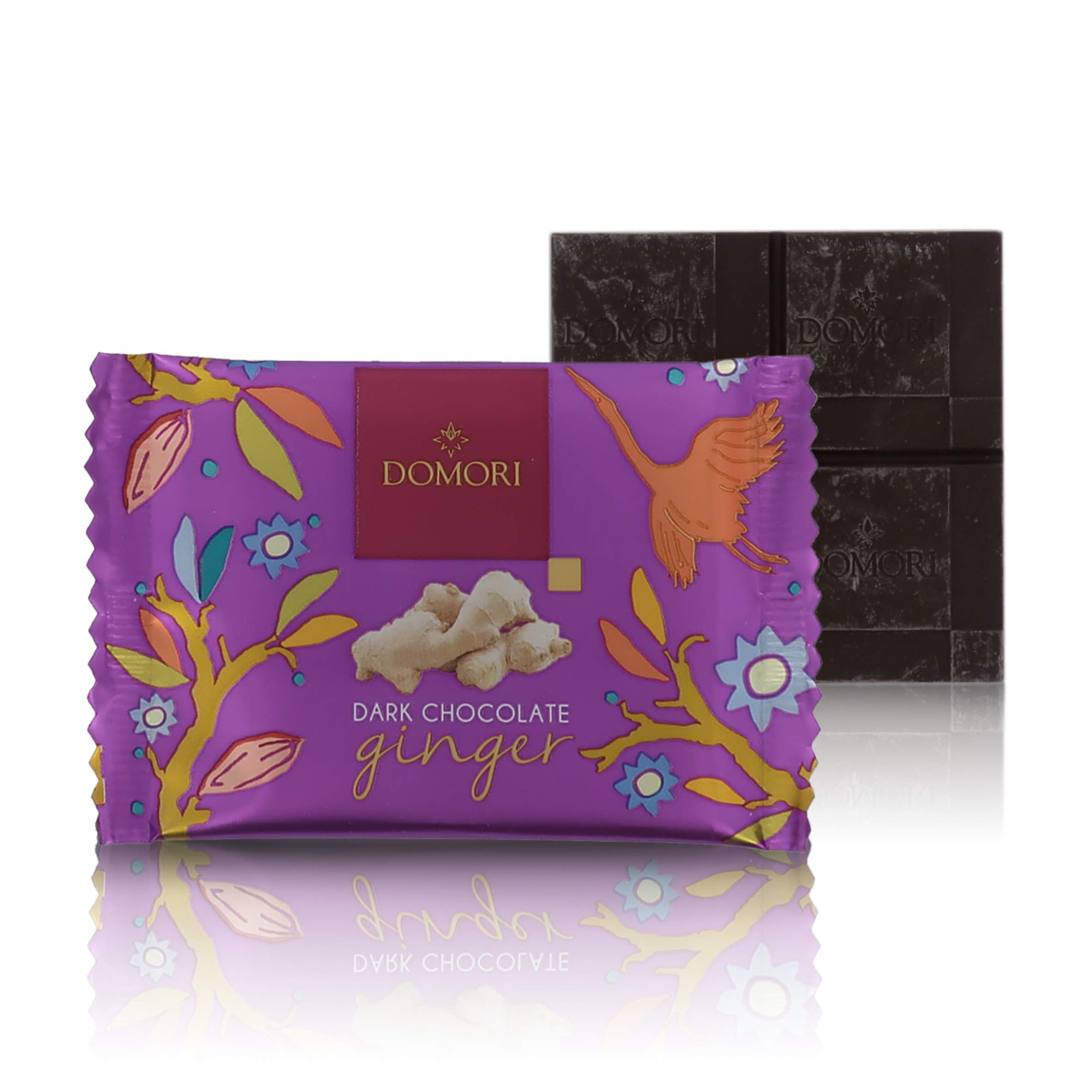 domori-cioccolato-fondente-allo-zenzero-24-tavolette-da-25g-600g image 2