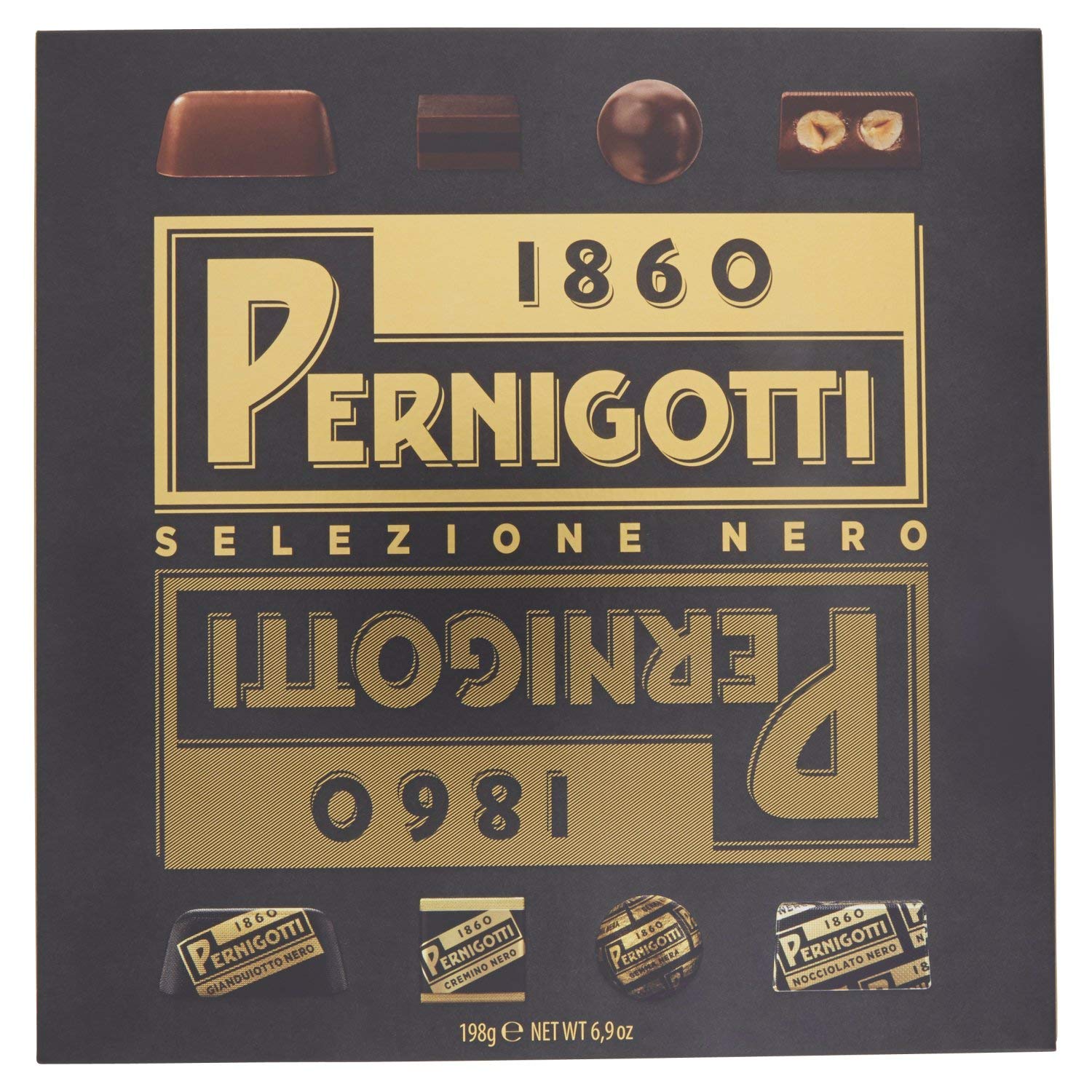 pernigotti-selezione-nero-scatola-regalo-praline-gianduia-fondente-198-g image 1
