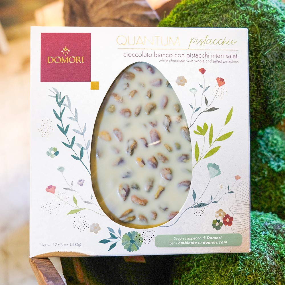 domori-quantum-tavoletta-cioccolato-bianco-con-pistacchi-interi-salati-500-g image 1