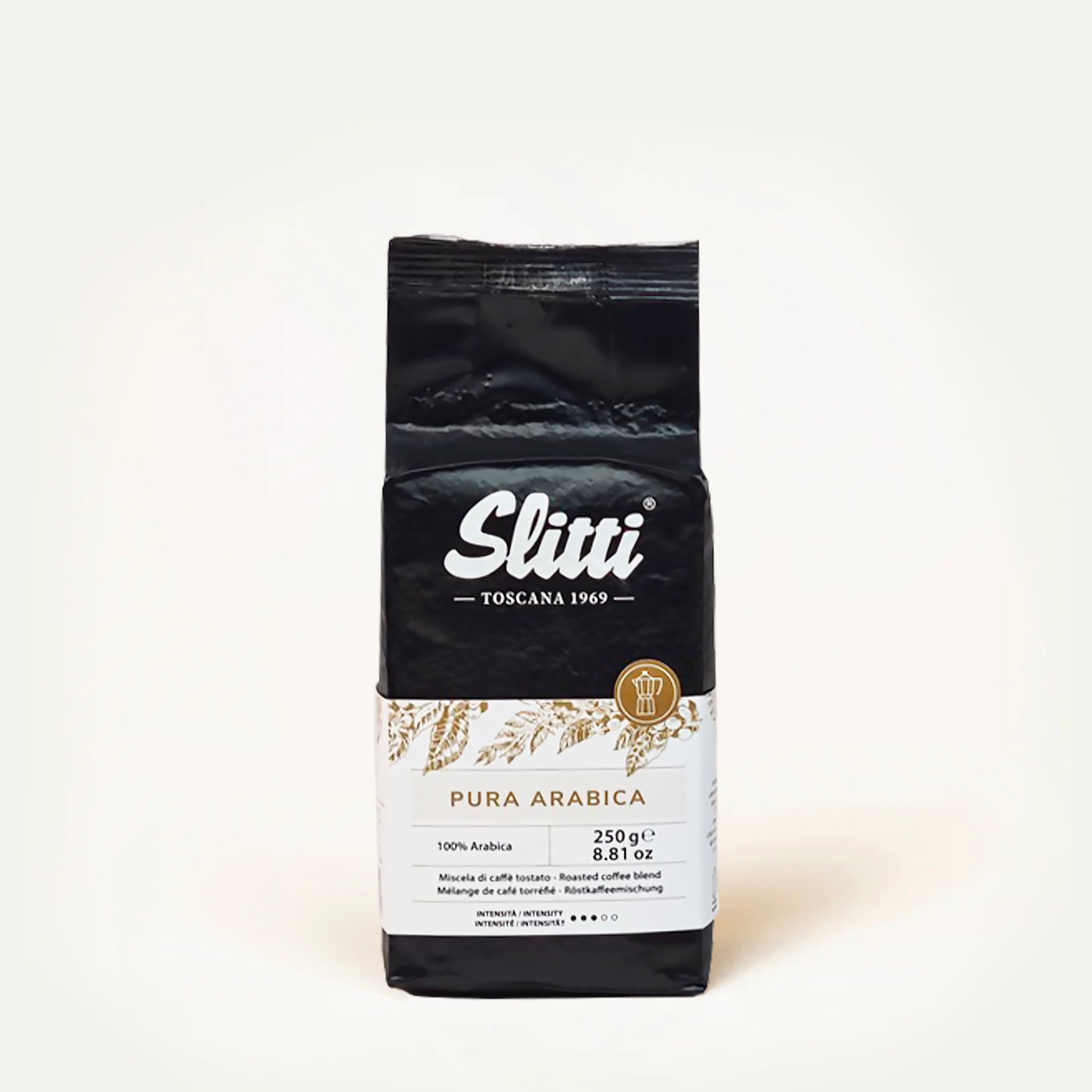 slitti-pura-arabica-miscela-caff-250-g-100-arabica-moka-espresso image 1
