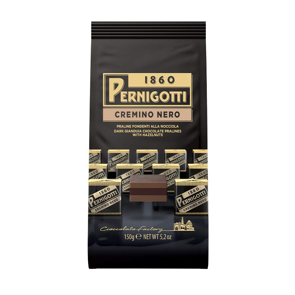 pernigotti-cremino-gianduia-fondente-con-crema-nocciole-praline-18-pezzi-x-150-g image 1