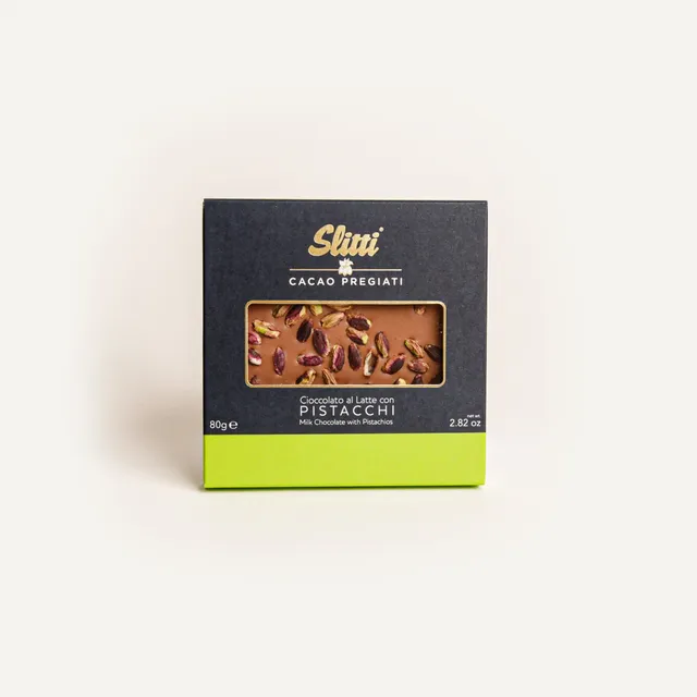 slitti-tortina-cioccolato-al-latte-con-pistacchi-di-bronte-80g image 1
