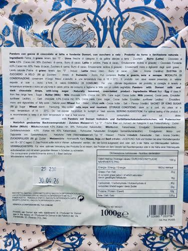 domori-pandoro-con-gocce-di-cioccolato-fondente-1-kg-sfornato-in-italia image 7