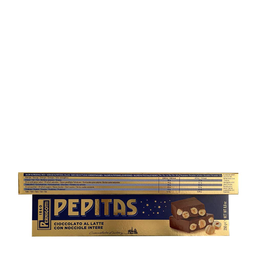 pernigotti-torrone-pepitas-al-latte-con-nocciole-intere-12-x-250-g image 2