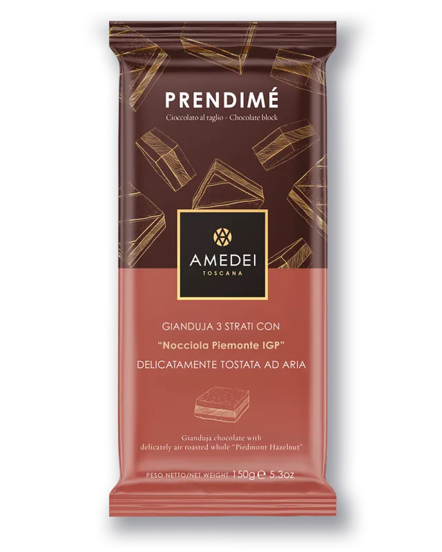 amedei-prendim-gianduja-tre-strati-barretta-150g image 1