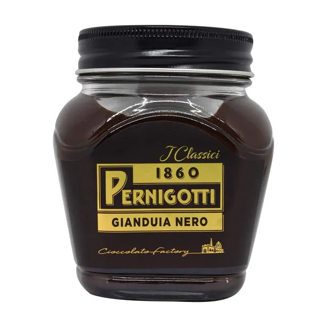 pernigotti-crema-gianduia-nero-spalmabile-fondente-350g image 1
